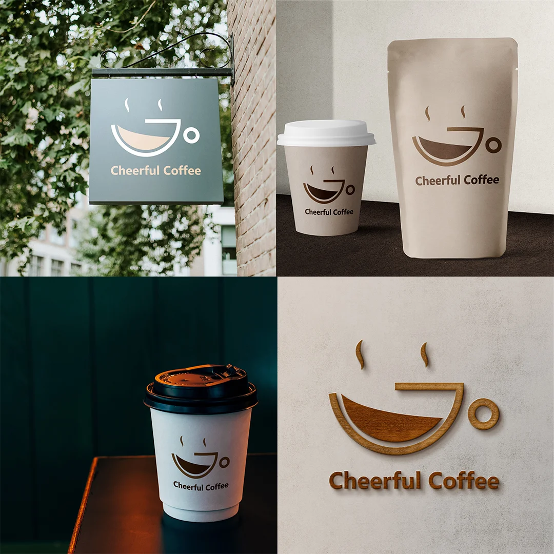 Cheerful Coffee Signage